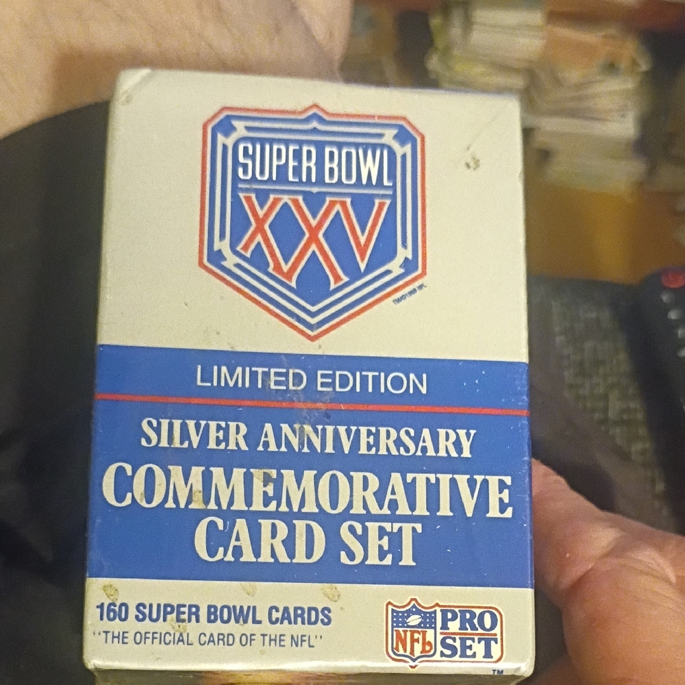 Super Bowl XXV Commemorative Card Set
